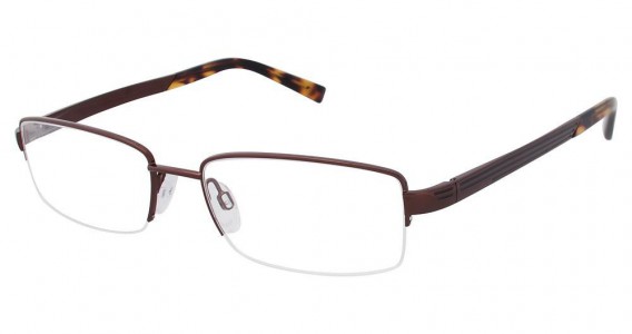 Tura T132 Eyeglasses, brown (BRN)