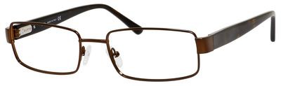 Safilo Elasta Elasta 3097 Eyeglasses, 0JYS(00) Semi Matte Dark Brown