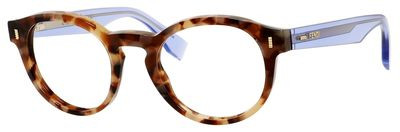 Fendi Ff 0028 Eyeglasses, 07OK(00) Brown Beige / Lilac