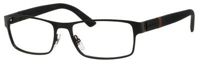 Gucci Gucci 2248 Eyeglasses, 0M7A(00) Semi Matte Black