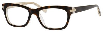 Kate Spade Zenia Eyeglasses, 0JBY(00) Tortoise Gold Sparkle