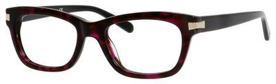 Kate Spade Zenia Eyeglasses, 0JLN(00) Red Tortoise Black