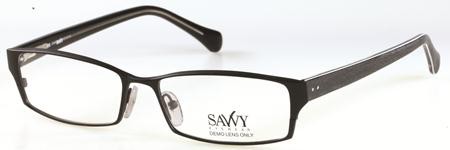 Savvy SV-0391 (SAVVY 391) Eyeglasses, L19 (MBLK) - Matte Black