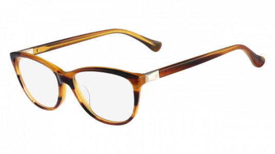 Calvin Klein CK5814 Eyeglasses, (240) STRIPED BROWN