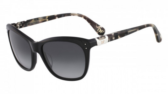 Diane Von Furstenberg DVF584S MOLLY Sunglasses, (001) BLACK