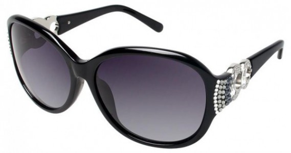 Jimmy Crystal GL1171 Sunglasses, Black