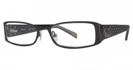 Oleg Cassini OCO327 Eyeglasses, 001 Shiny Black