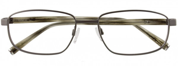 BMW Eyewear B6011 Eyeglasses, 020 - Satin Steel