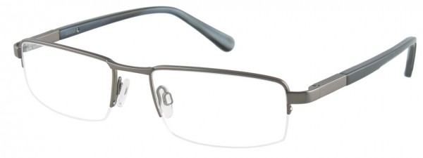 BMW Eyewear B6009 Eyeglasses, SATIN STEEL