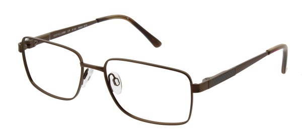 Puriti Titanium 303 Eyeglasses, Brown Matte