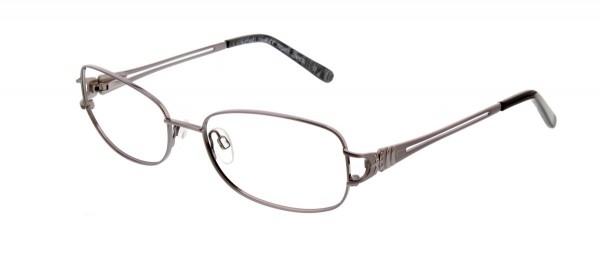 ClearVision MARJORIE Eyeglasses, Gunmetal