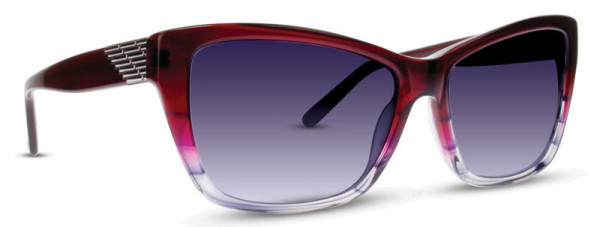 Cinzia Designs Equalizer Sunglasses, 2 - Garnet / Smoke