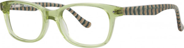 Kensie Stripes Eyeglasses, Lime