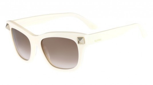 Valentino V656S Sunglasses, (103) IVORY