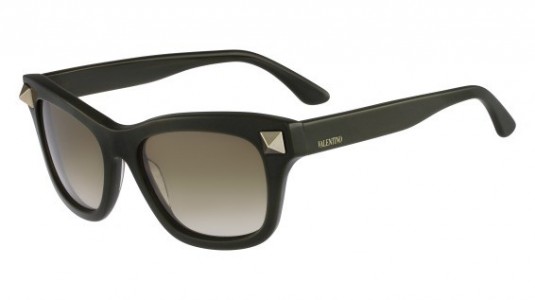 Valentino V656S Sunglasses, (308) DARK GREEN