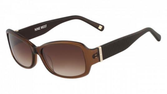Nine West NW547S Sunglasses, (200) BROWN