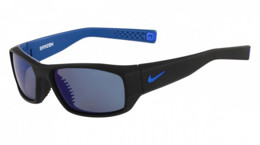 Nike BRAZEN R EV0758 Sunglasses, (049) MT BLK/MLTR BL/GRY W/BLU FL LS