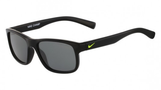 Nike NIKE CHAMP EV0815 Sunglasses, (071) BLACK/VOLT WITH GREY  LENS