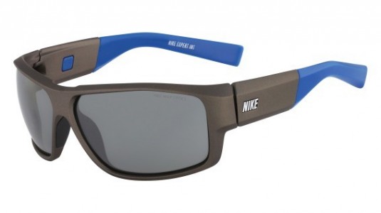 Nike NIKE EXPERT INT EV0766 Sunglasses, 048 ANTH/MIL BLU/LAS ORG/GRY SIL F