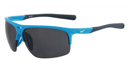 Nike RUN X2 S EV0800 Sunglasses, 400 BLU LAGO/DRK MAG GRY/GREY LENS