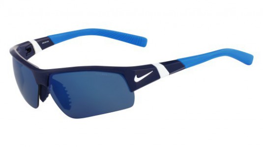 Nike SHOW X2-XL R EV0808 Sunglasses, 414 MID NVY/PH BLU/GRY BLU SKY/GRY