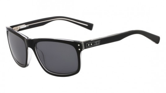 Nike VINTAGE 80 P EV0812 Sunglasses, (091) BLACK/CRYSTAL CLEAR WITH GREY POLARIZED LENS