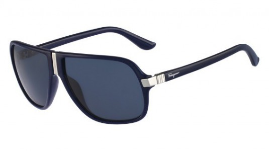 Ferragamo SF689S Sunglasses, 421 BLUE OPALINE