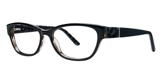 Ann Taylor AT300 Eyeglasses, C01 Black/Animal