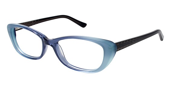 Ann Taylor AT308 Eyeglasses, C02 Blue Fade