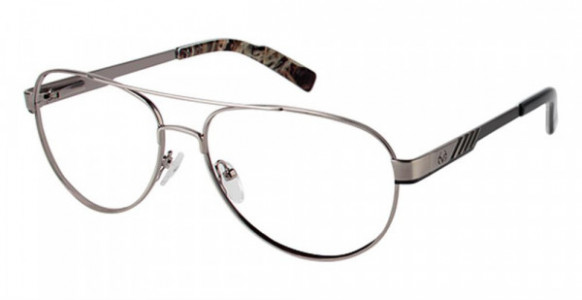 Realtree Eyewear R448 Eyeglasses, Gunmetal