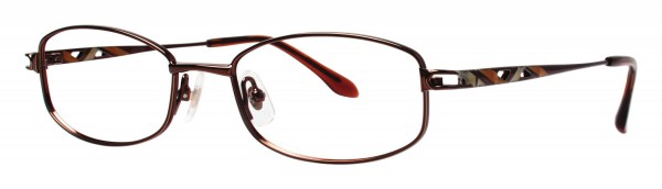 Seiko Titanium T3069 Eyeglasses, 299 Pure Brown