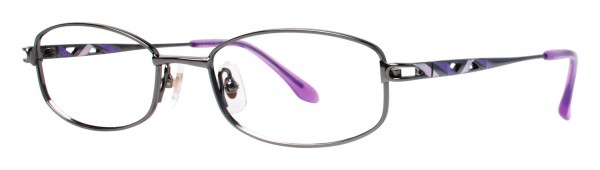 Seiko Titanium T3069 Eyeglasses, 299 Pure Gun Metal