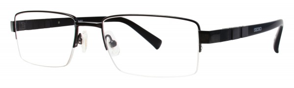 Seiko Titanium T1060 Eyeglasses, J05 IP Soft Black