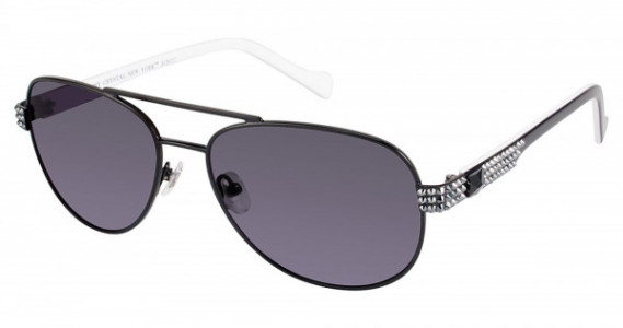 Jimmy Crystal JCS117 Sunglasses, BLACK