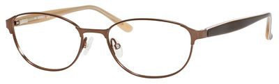 Adensco Lora Eyeglasses, 0JZJ(00) Light Brown