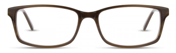 Michael Ryen MR-206 Eyeglasses, 1 - Brown Horn / Taupe
