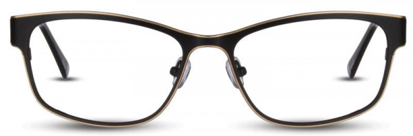 Cinzia Designs CIN-5022 Eyeglasses, 1 - Black / Gold