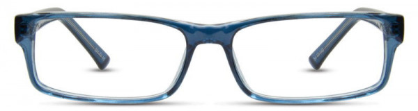 Elements EL-170 Eyeglasses, 3 - Navy / Crystal