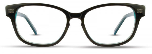 David Benjamin DB-180 Eyeglasses, 3 - Dark Tortoise / Aqua