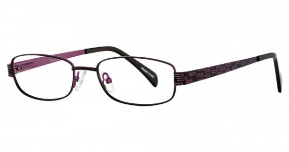 Enhance 3868 Eyeglasses, M Blk/Purple