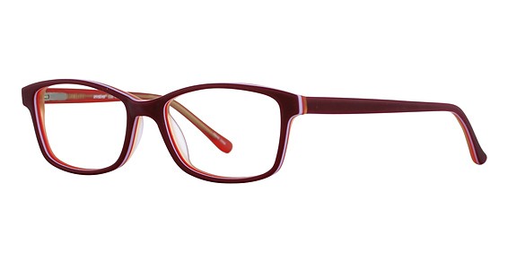 Seventeen 5390 Eyeglasses, Burgundy
