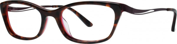 Vera Wang V332 Eyeglasses, Ruby