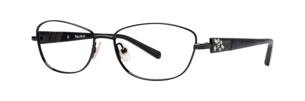 Vera Wang DIAPHANOUS Eyeglasses, Black