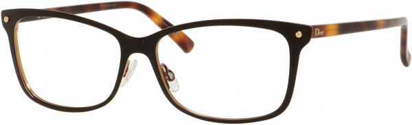 Christian Dior CD 3776 Eyeglasses, 0LBU Brown Gold Havana