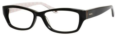 Fossil Cassie Eyeglasses, 0807(00) Black