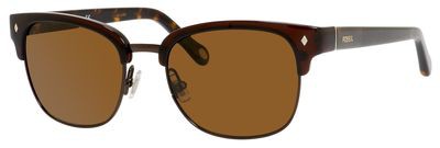 Fossil Fos 2003/P/S US Sunglasses, 1X7P(VW) Brown