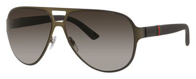 Gucci Gucci 2252/S Sunglasses, 0R42(HA) Brushed Brown