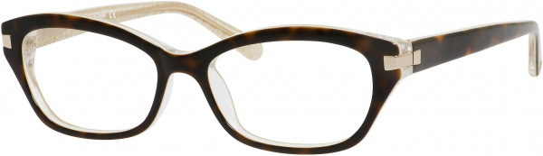 Kate Spade VIVI US Eyeglasses, 0JBY Tortoise Gold Glitter
