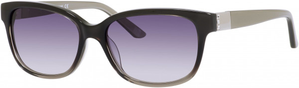 Saks Fifth Avenue SAKS 80S Sunglasses, 0W21 Black Fade