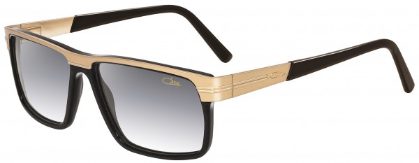Cazal Cazal 6007/3 Sunglasses, 003 Gold-Black/Grey Gradient Lenses